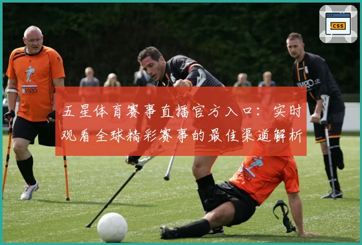 五星体育赛事直播官方入口：实时观看全球精彩赛事的最佳渠道解析